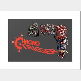 chrono trigger - characters Posters and Art